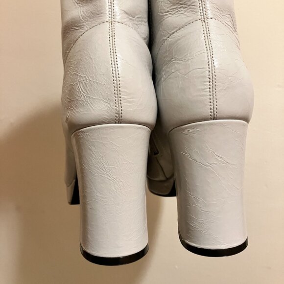 BRAND NEW! Jeffrey Campbell *MAKENA* Mod Boots in Gray! Size 8.5. SOLD OUT! - Picture 11 of 15